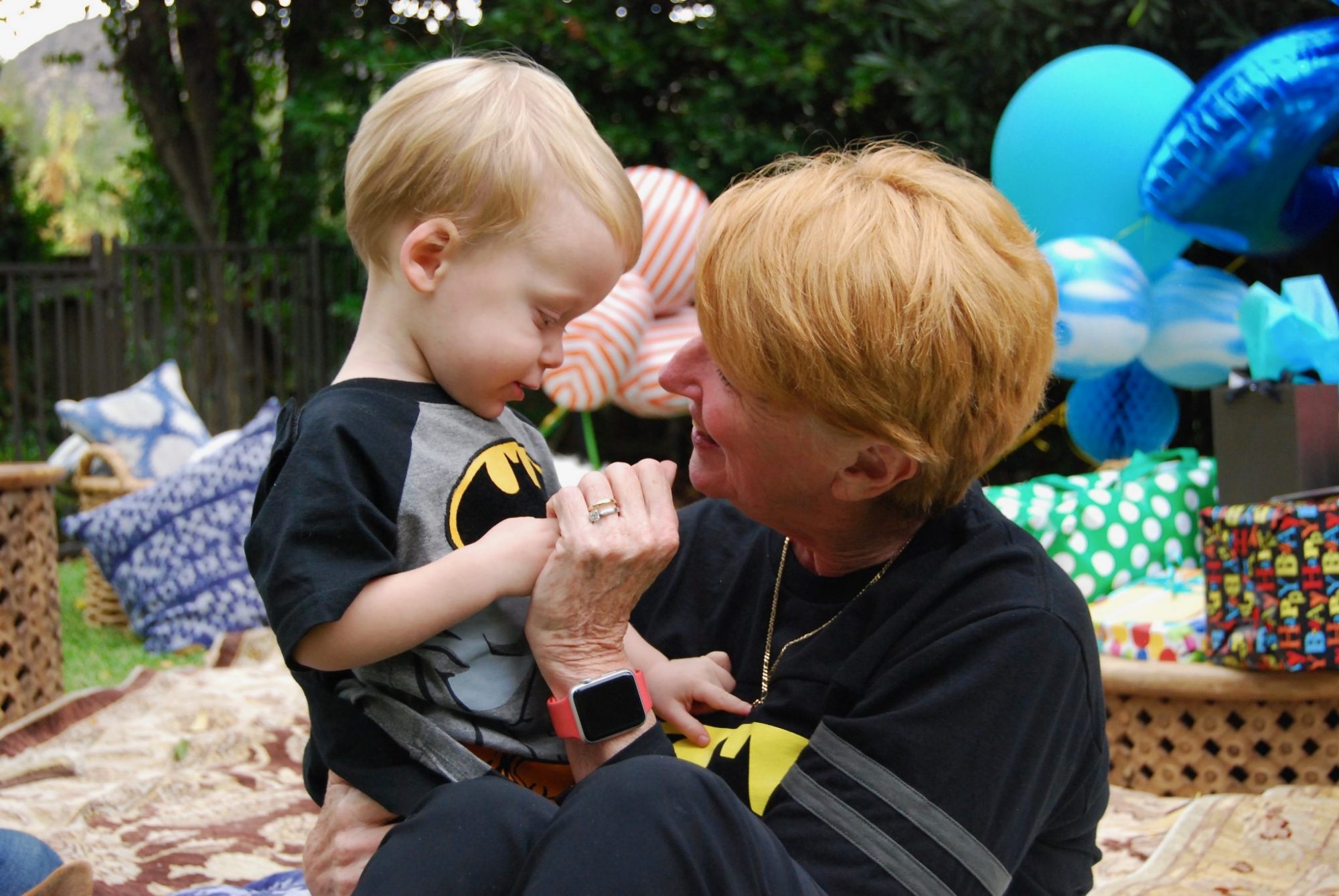 Levon and Memaw.