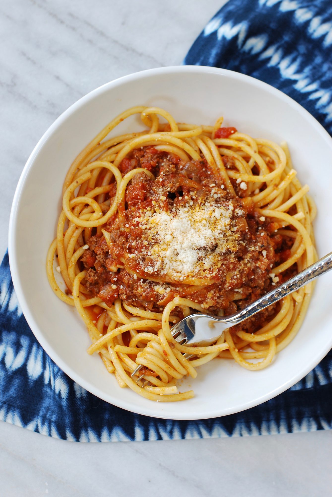 Bucatini and Meat Sauce, Raise Magazine