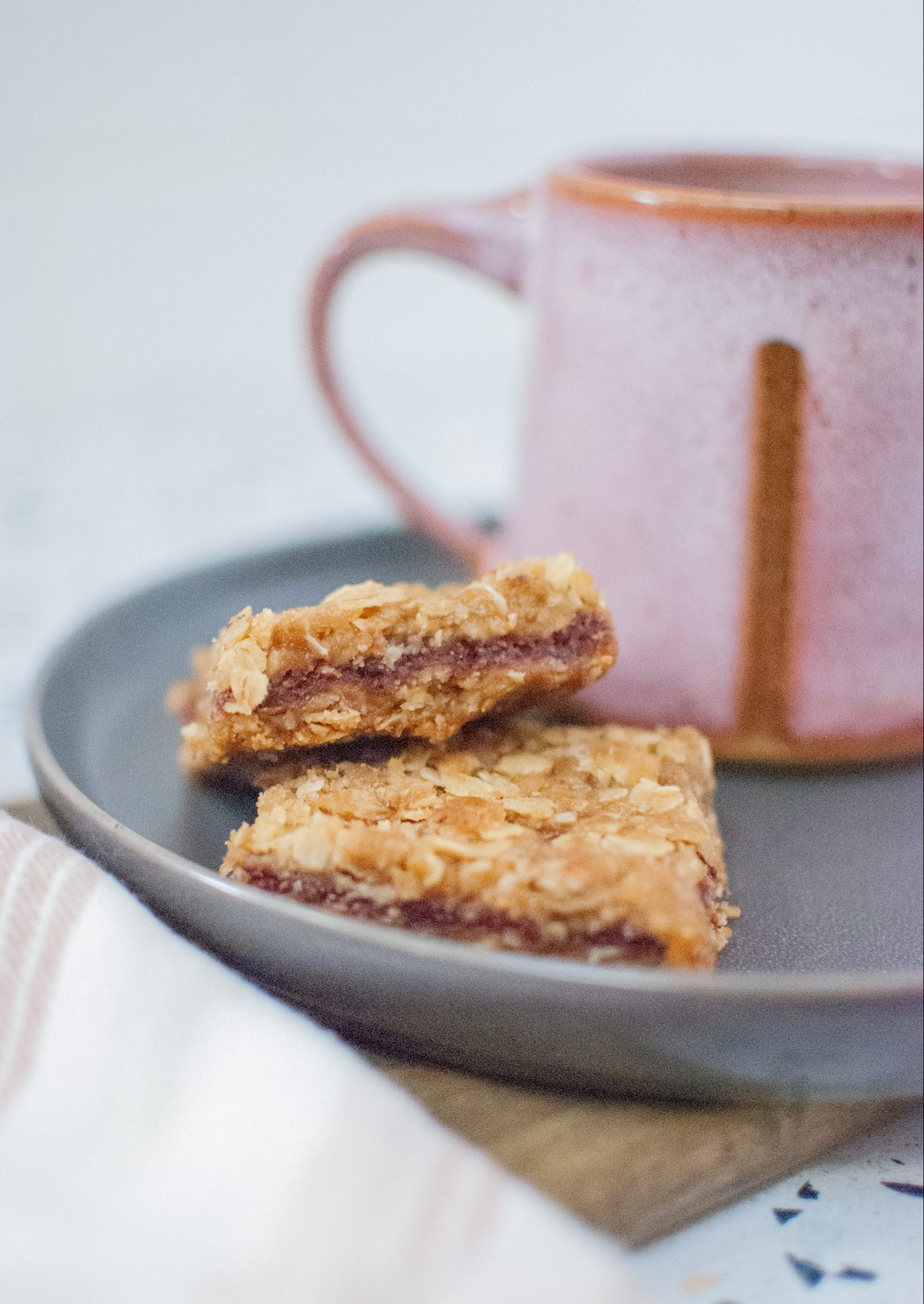 Easy Strawberry Oatmeal Bars for Valentine's Day, Raise Magazine