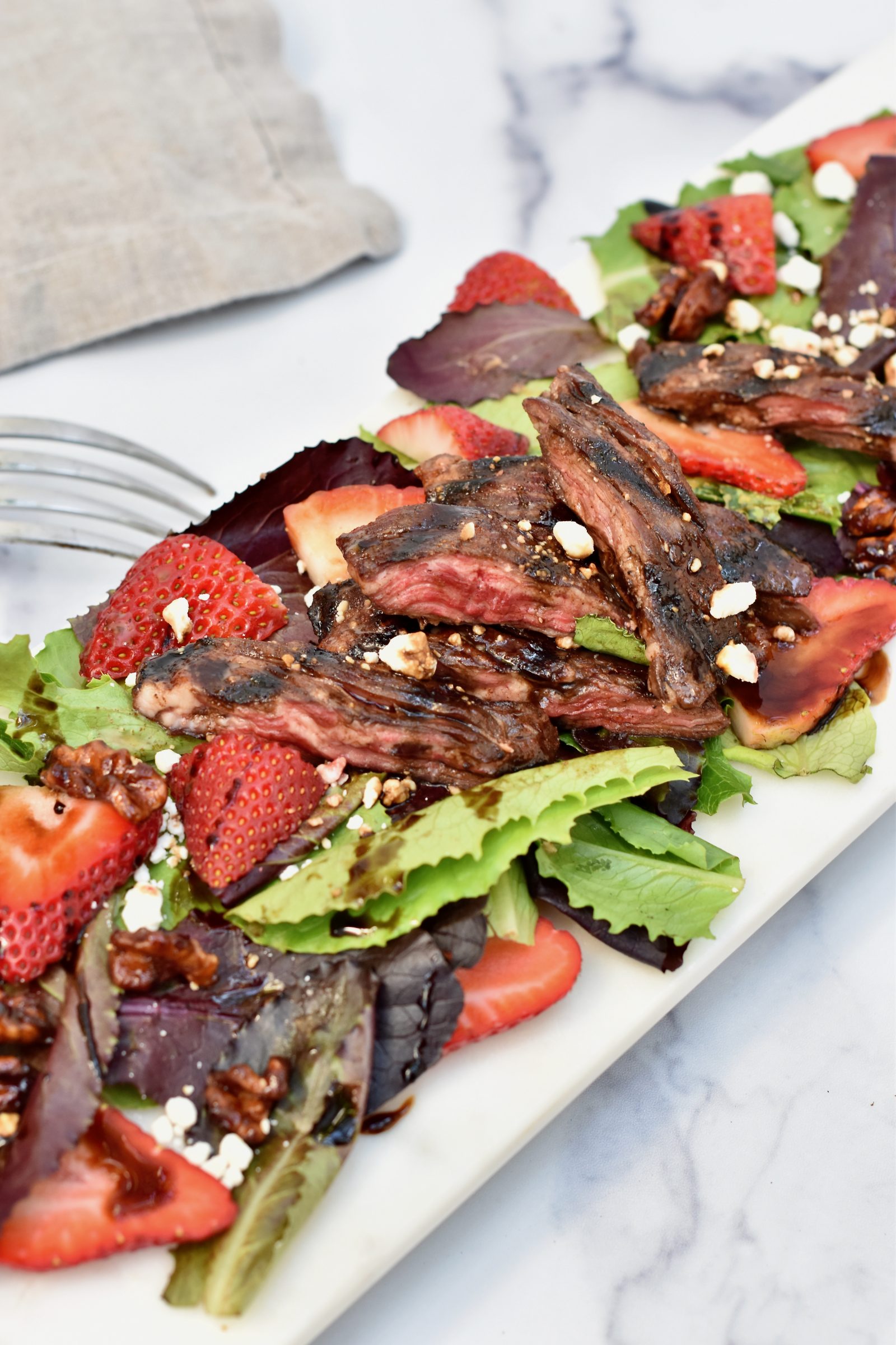 Strawberry Steak Salad: The Best Recipe For Summer