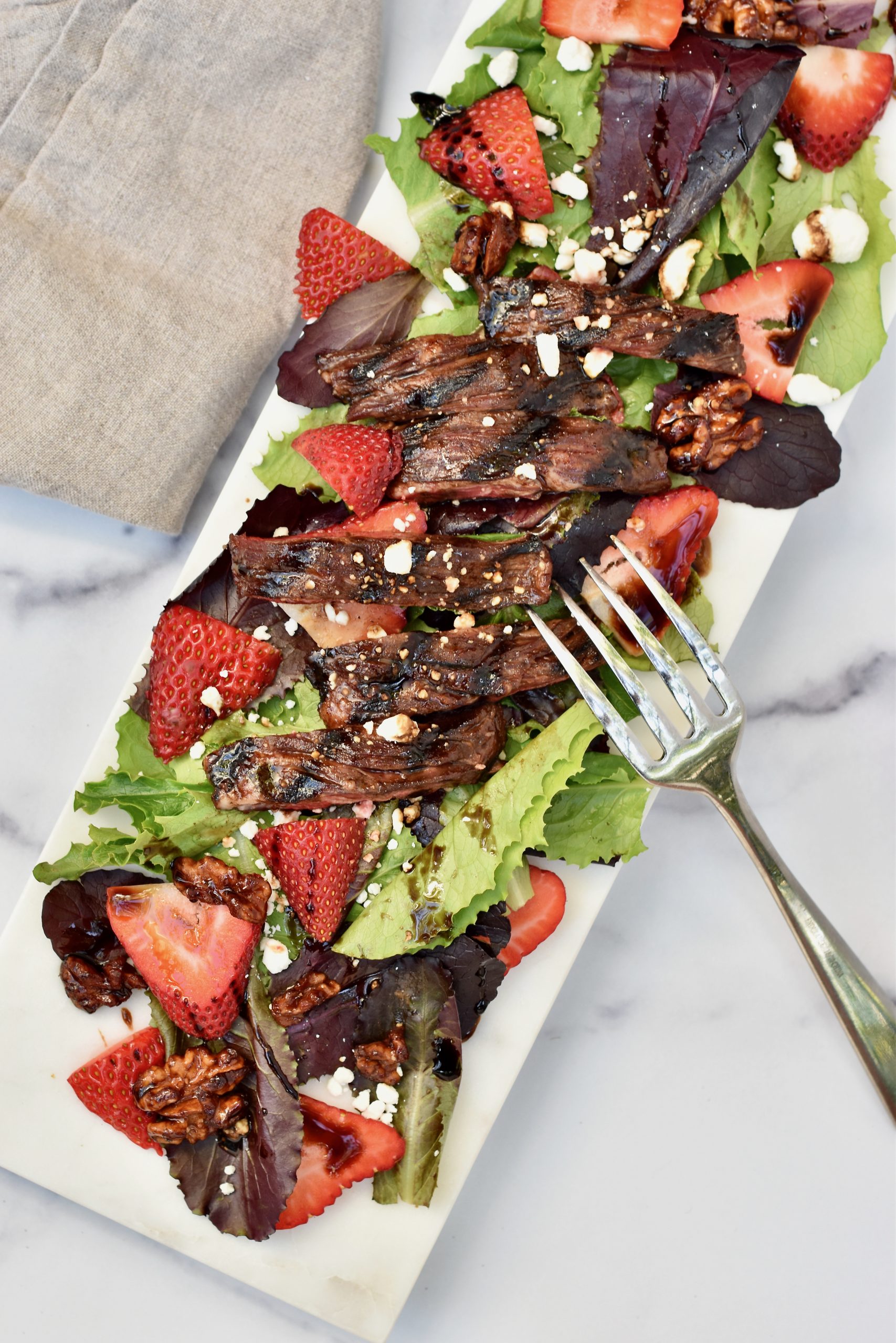Strawberry Steak Salad: The Best Recipe For Summer